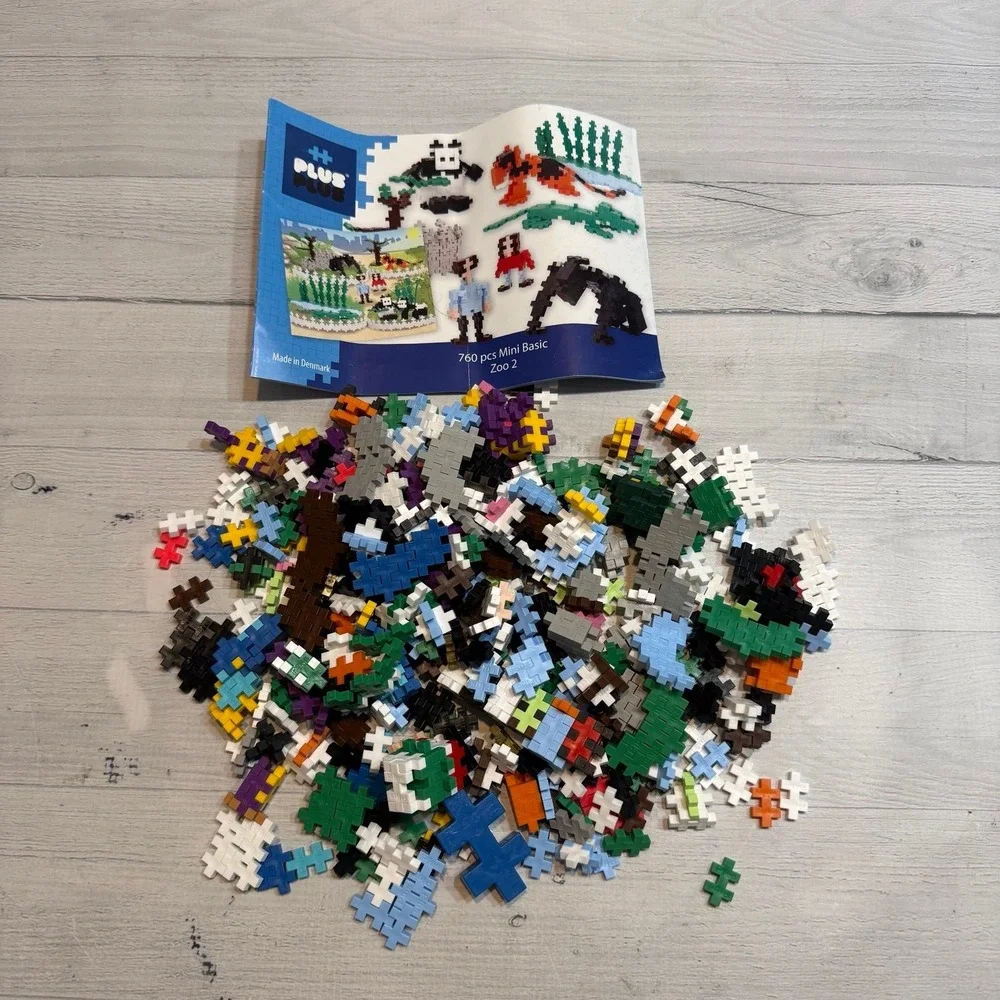 Plus Plus Mini Basic Zoo 2 building set